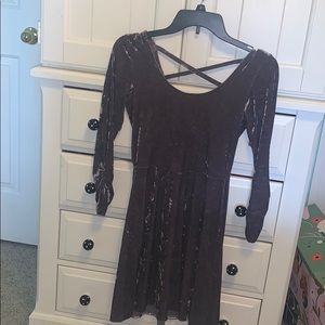 American Eagle Outfitters Velvet Dress